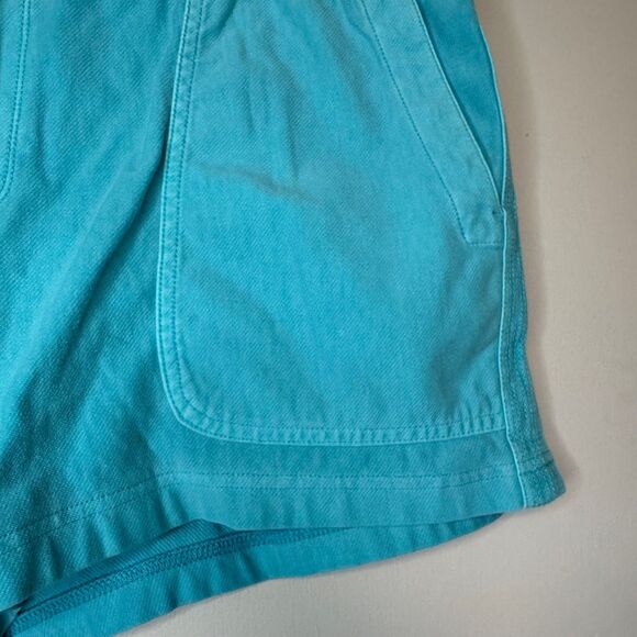 ATHLETA women's size XL Farallon stretch comfort drawstring teal shorts - Picture 8 of 12